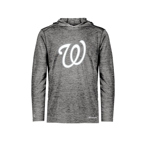 [FOLHCGBK-YS-LOGO1] Decker Youth Charge Hoodie (Youth S, Black, Logo 1)